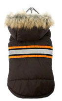 Brown Bodywarmer Coat for Chihuahuas