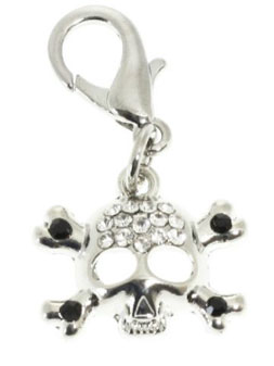 chiwawa collar skull charm